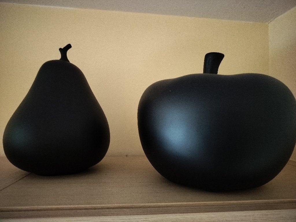 moderne decoratieve fruitsculpturen, Huis en Inrichting, Ophalen of Verzenden, Gebruikt