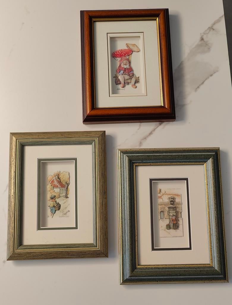 Anton Pieck kadertjes, Huis en Inrichting, Ophalen of Verzenden