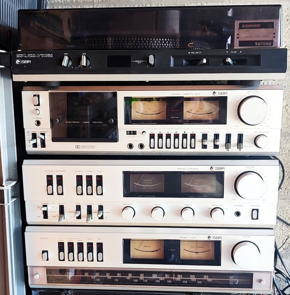 Instalatie uit inboedel verhuis, Gebruikt, Losse componenten, Ophalen, Cassettedeck