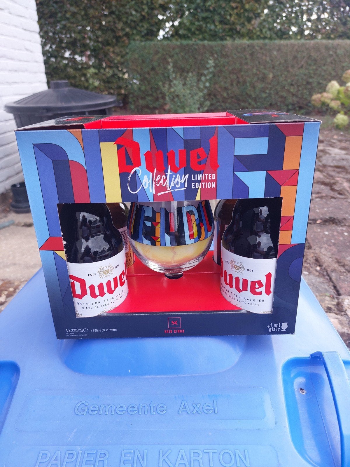 duvel pakket, Verzamelen, Biermerken, Ophalen of Verzenden, Flesje(s), Duvel