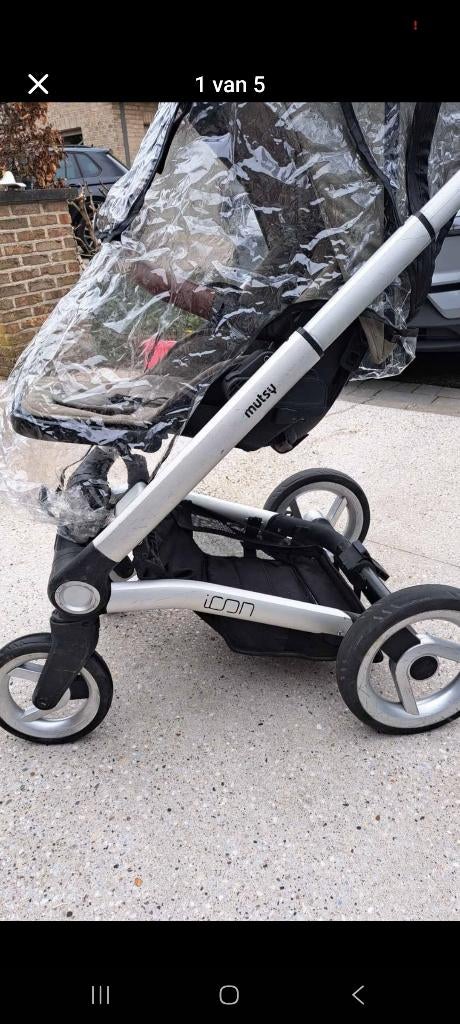 Buggy Mutsy icon, Enfants & Bébés, Poussettes & Combinaisons, Utilisé, Poussette, Mutsy, Avec nacelle, Enlèvement