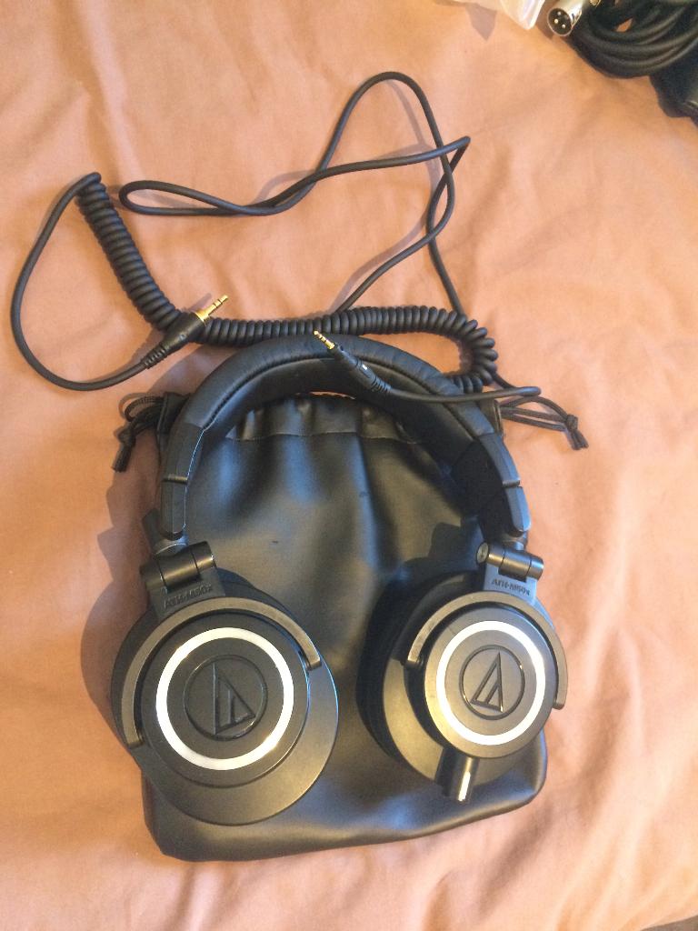 Koptelefoon Studio ATH-M50x, Enlèvement, Utilisé, Circum-aural, Autres marques