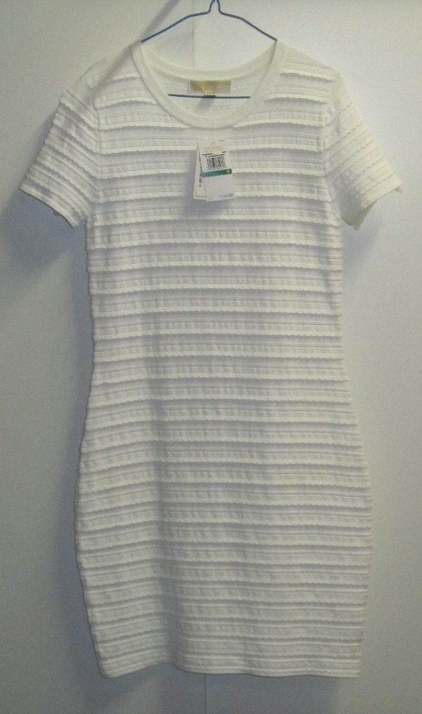 Michael Kors mini kleed jurk wit maat M nieuw, Kleding | Dames, Maat 38/40 (M), Michael Kors, Verzenden, Wit