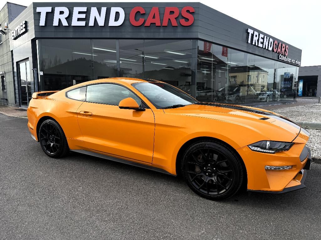 FORD MUSTANG 2.3 ECOBOOST FULL OPTIONS CAM KEYLESS LED AMBI, Autos, Ford, Cuir, Achat, 199 g/km, Euro 6