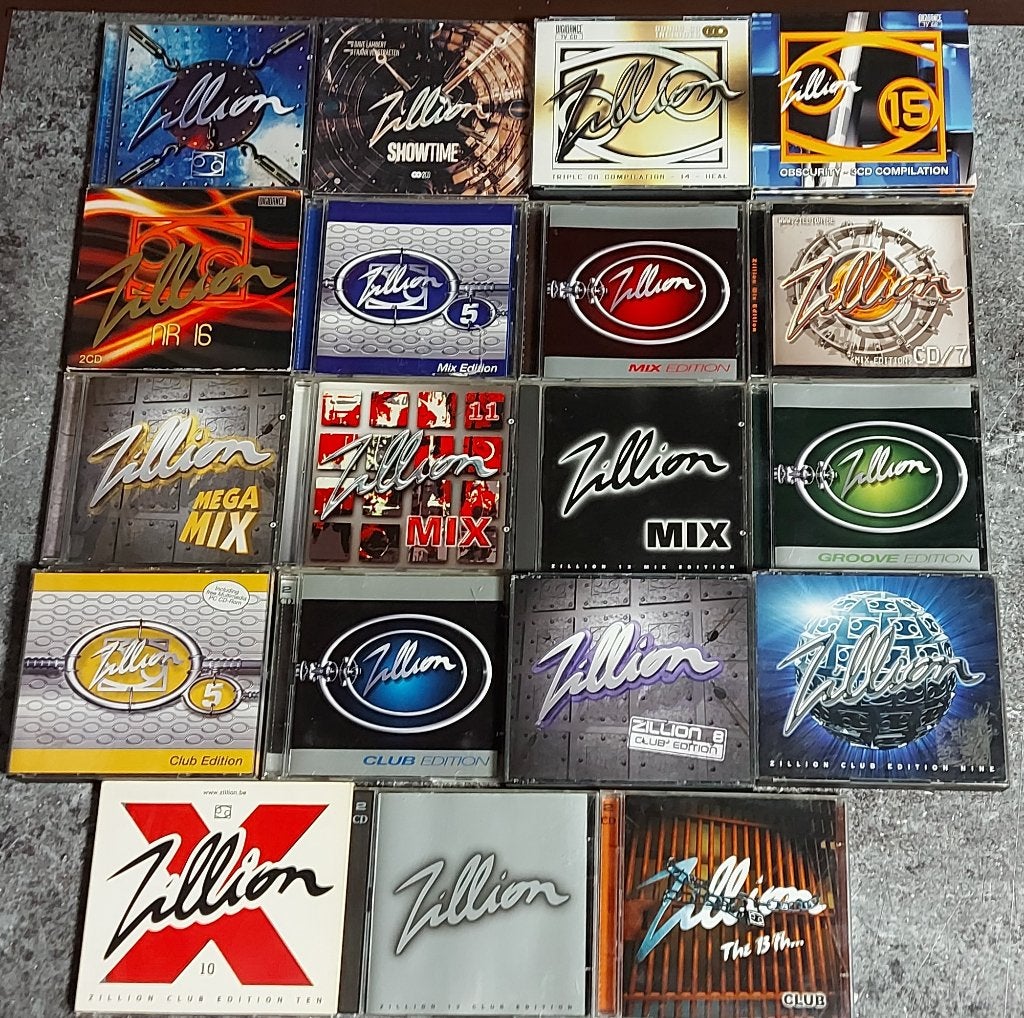 Des millions de CD. (LOT 3), CD & DVD, CD | Dance & House, Comme neuf, Techno ou Trance, Coffret, Envoi