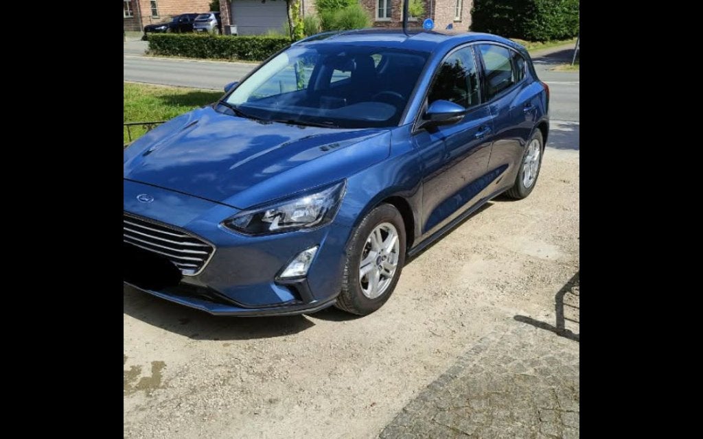 Ford focus benzine, Dealer onderhouden, Stof, Blauw, 5 deurs