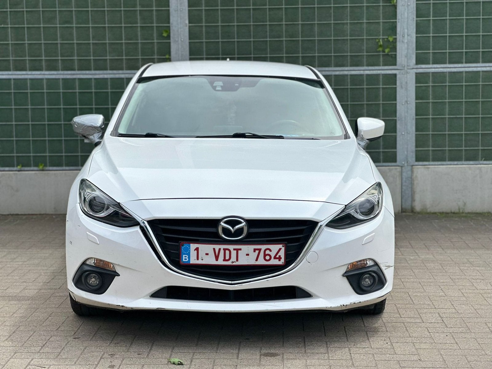 Mazda 3  1.5 diesel, Auto's, Mazda, 4 deurs, Stof, Wit, Bedrijf