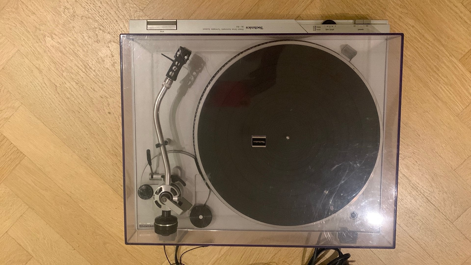 Technics SL -D2, Ophalen, Gebruikt, Pitch-regelaar, Platenspeler