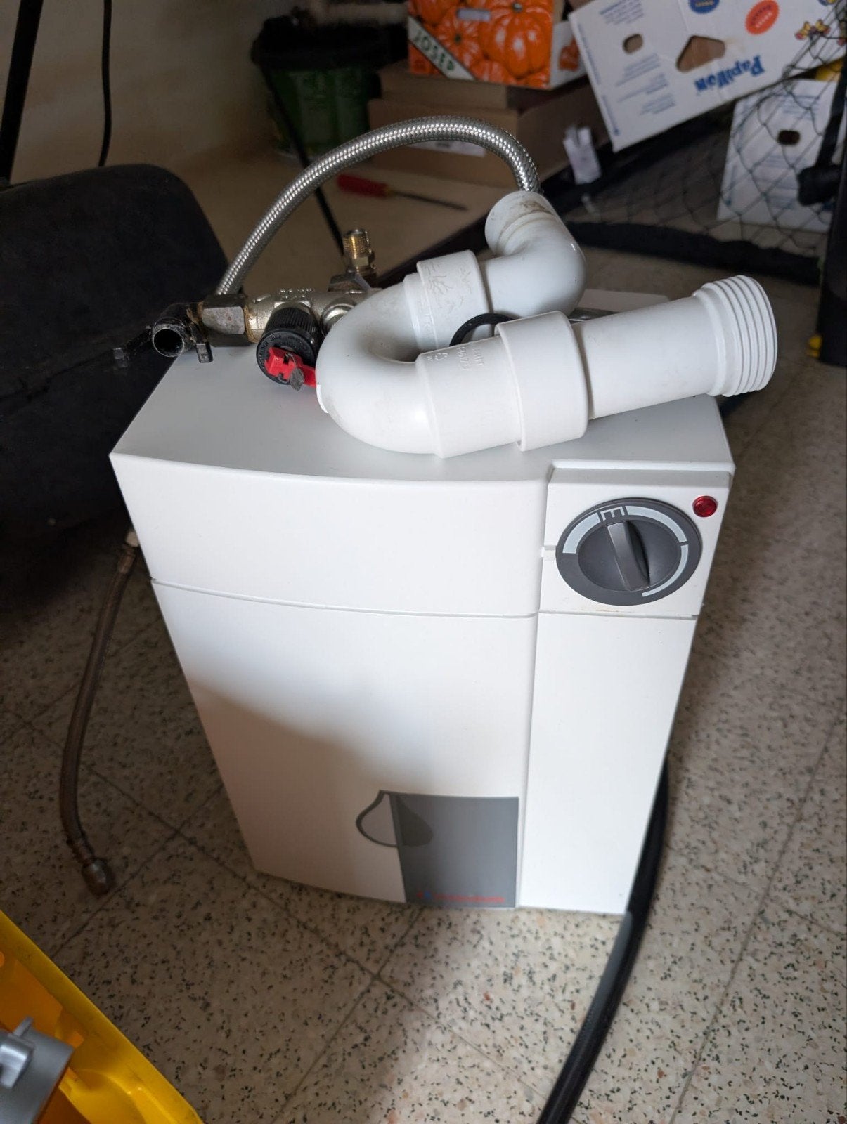 keukenboiler te koop, Enlèvement, Utilisé, Boiler, Plus de 10 ans