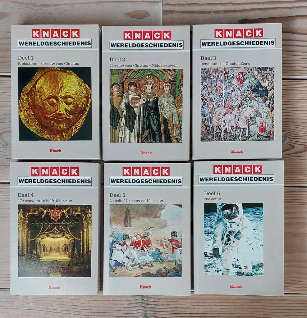 Boekenreeks: Wereldgeschiedenis (6 delen), Boeken, Ophalen, Zo goed als nieuw