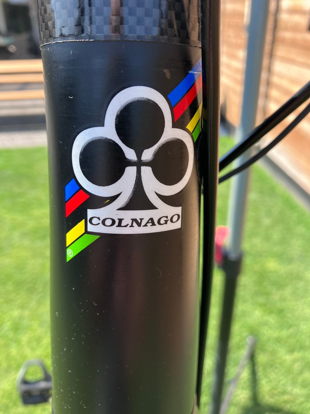 Racefiets Colnago koersfiets, Ophalen