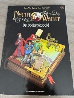 de nachtwacht – de boekenkobold, Boeken, Gelezen, Steve van Bael & peter van Gucht, Eén stripboek, Ophalen of Verzenden