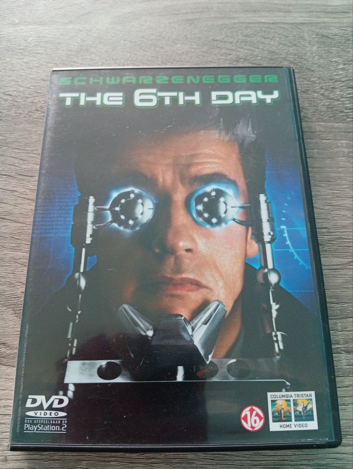 le DVD d'action du 6ème jour Arnold Schwarzenegger, Action, Enlèvement ou Envoi, Comme neuf, Anglais