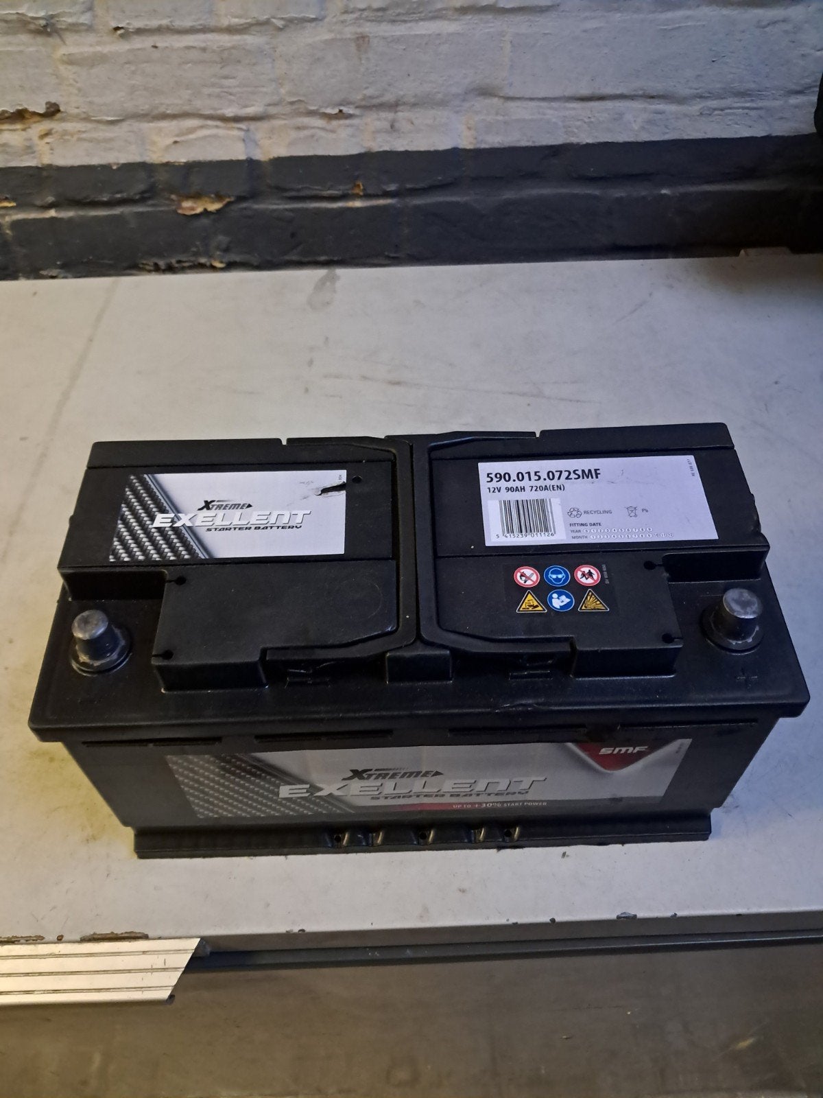 Batterij 12v 90ah, Ophalen