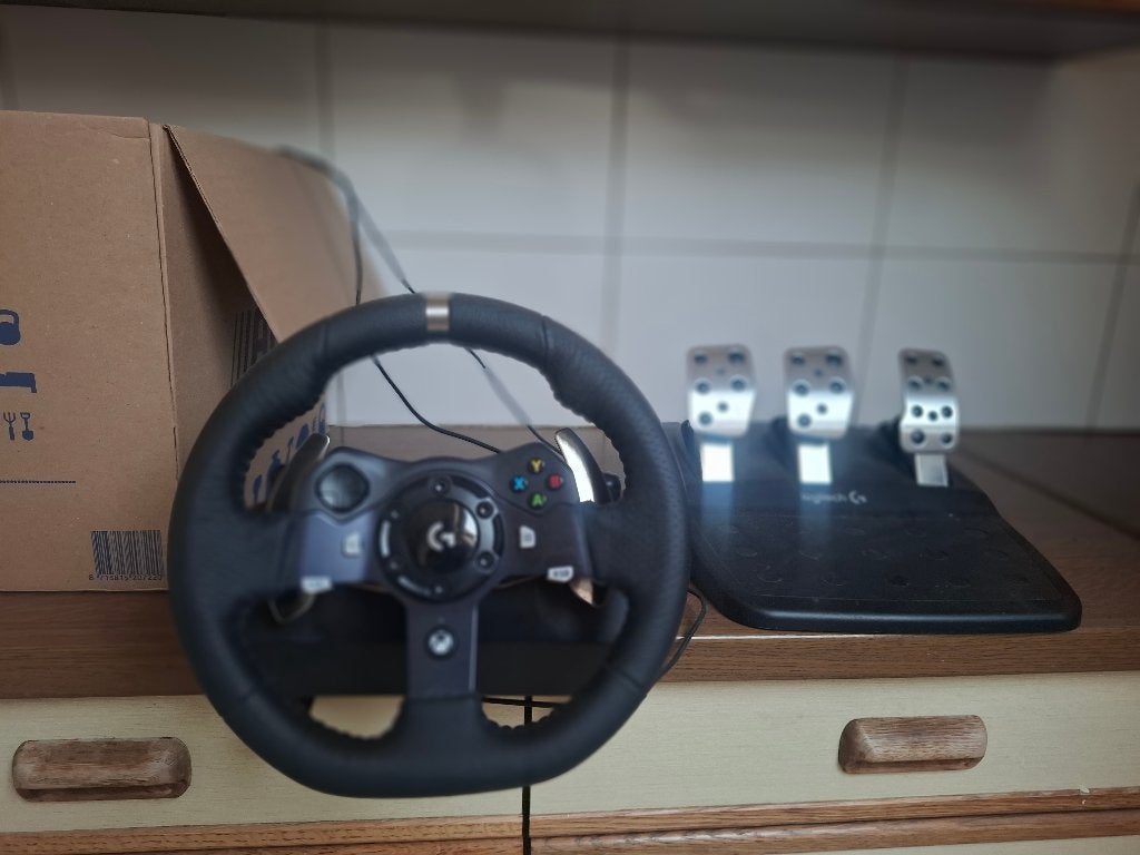 Logitech G920 Driving Force - Racing Wheel, Games en Spelcomputers, Ophalen of Verzenden, Zo goed als nieuw, Controller, Xbox One