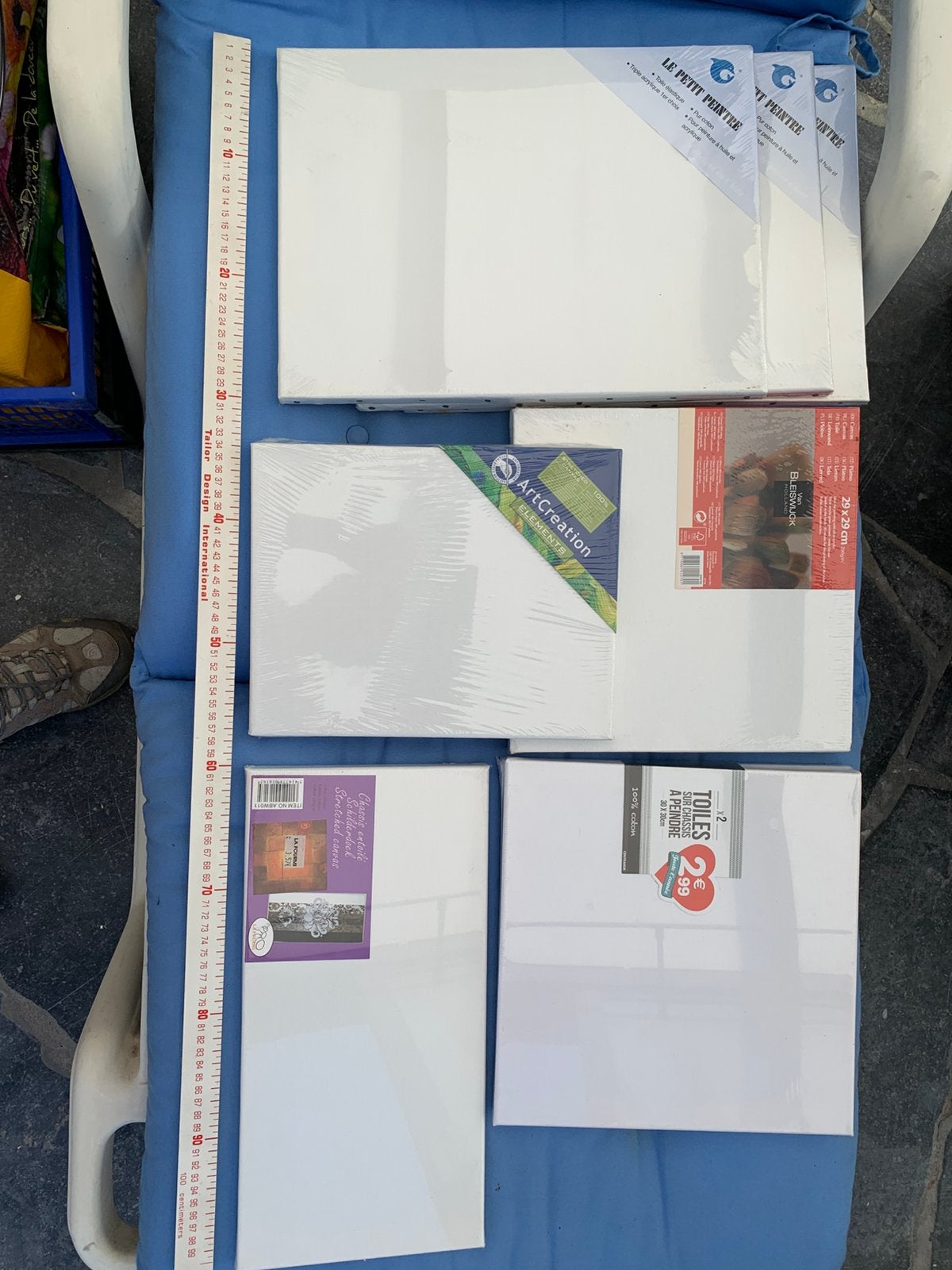 Nieuw - Schilderen - 7 stukken, Enlèvement, Comme neuf