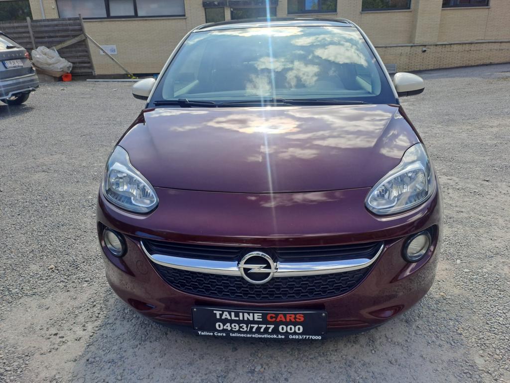 Opel Adam pret a etre immatriculé, Autos, Rouge, Cuir et Alcantara, Euro 6, Entreprise
