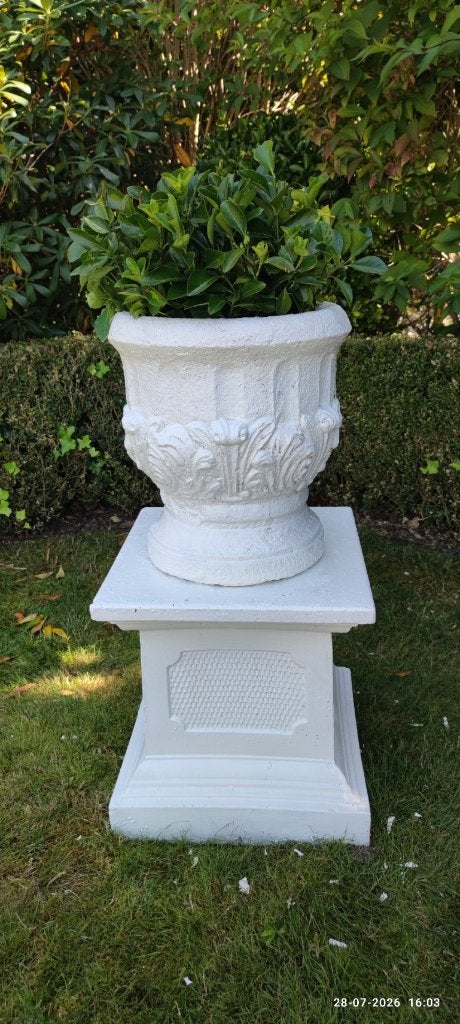 Statue de jardin en béton (2 parties), Jardin & Terrasse, Enlèvement, Utilisé, Béton, Autres types