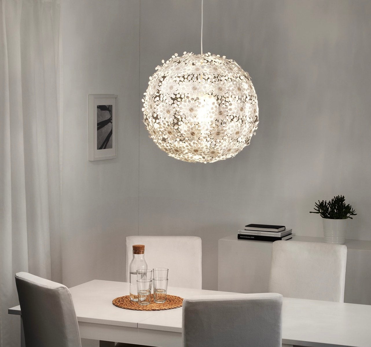 IKEA Grimsås hanglanp, Huis en Inrichting, Ophalen, Nieuw, Kunststof, E14 (klein)