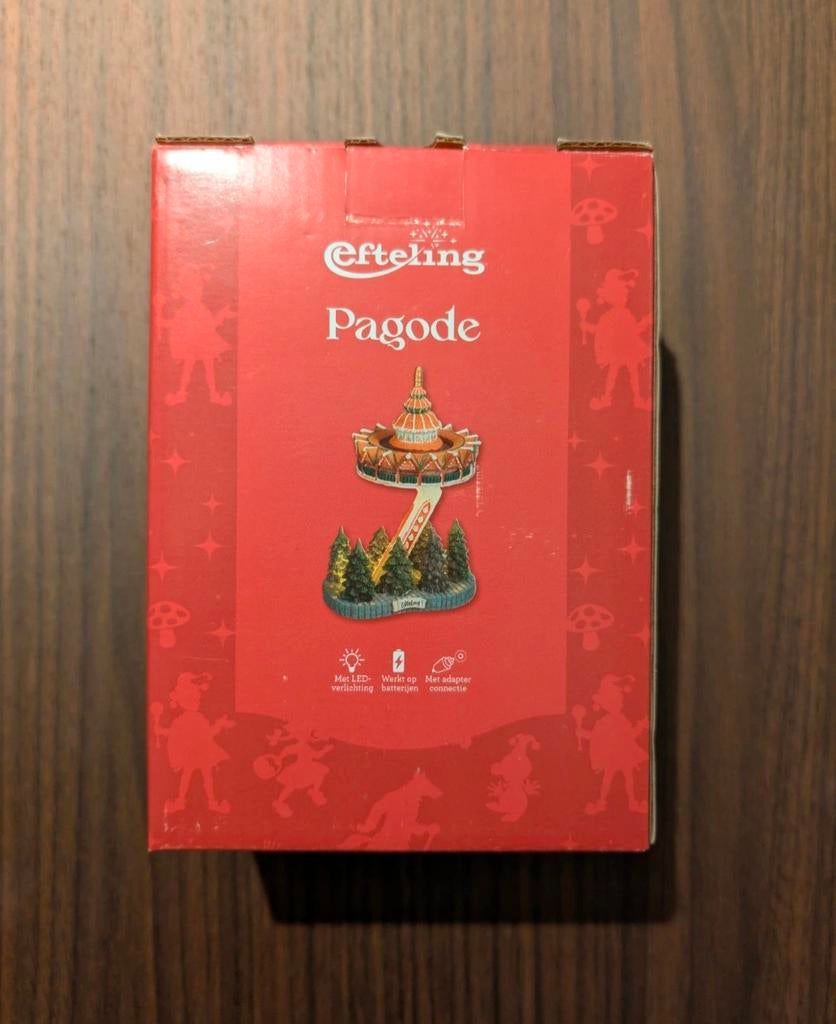 Miniature de la pagode Efteling LuVille *Nouveau*, Collections, Enlèvement ou Envoi, Neuf, Statue ou Poupée