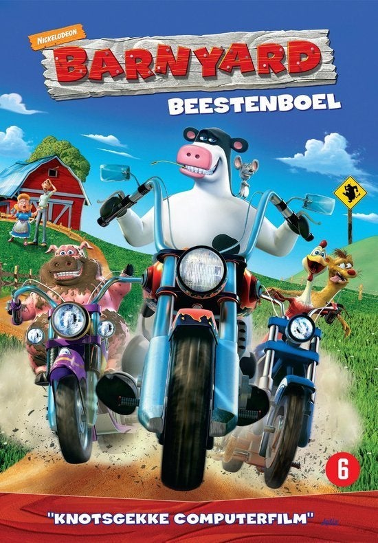 Dvd - Barnyard - beestenboel, Cd's en Dvd's, Ophalen of Verzenden