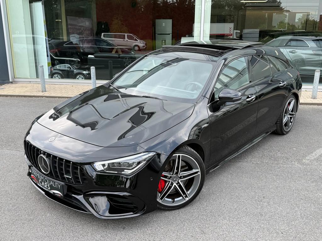 Mercedes-Benz CLA 45 AMG AMG 45 S / PANO / 360°CAMERA / HEA, Automaat, CLA, Gebruikt, Zwart