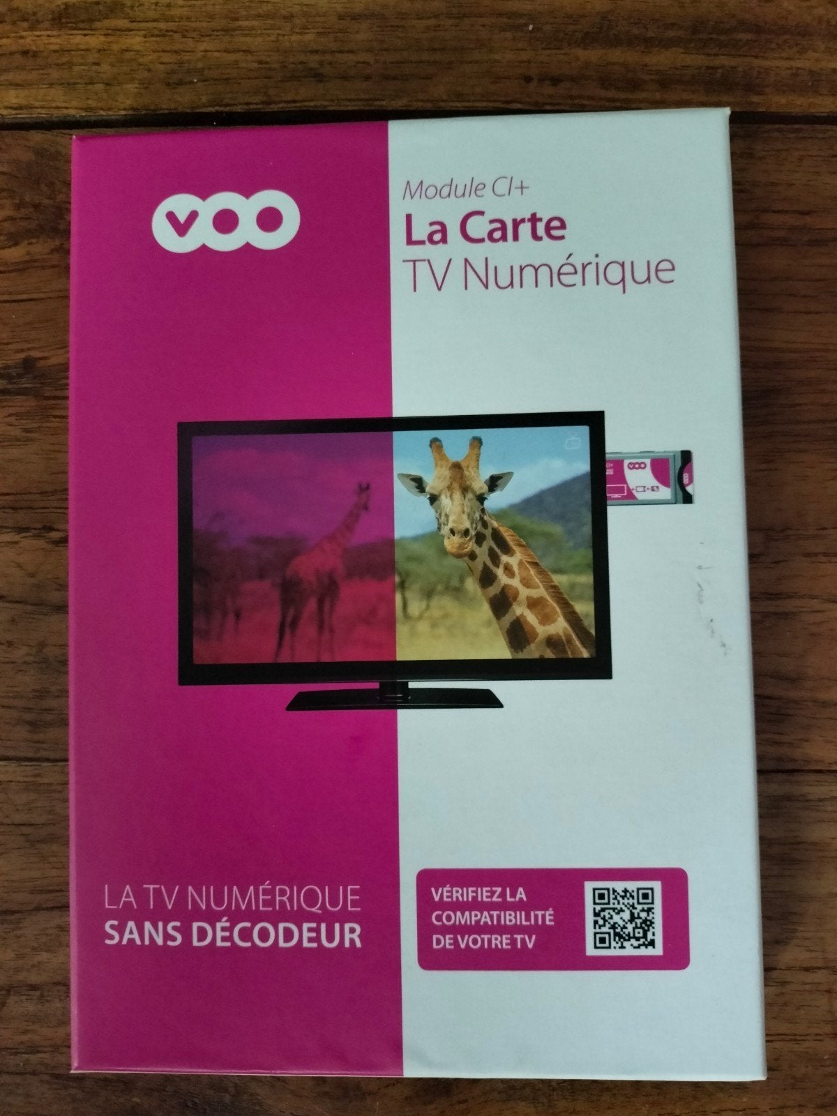 Carte numérique Voo, Audio, Tv en Foto, Ophalen of Verzenden, Zo goed als nieuw