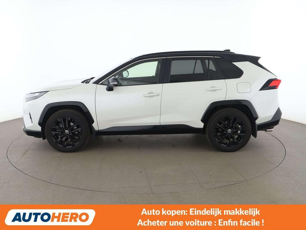 Toyota RAV4 2.5 Hybrid 4x4 Style Selection (bj 2023), Auto's, Automaat, Gebruikt, 1795 kg, Wit