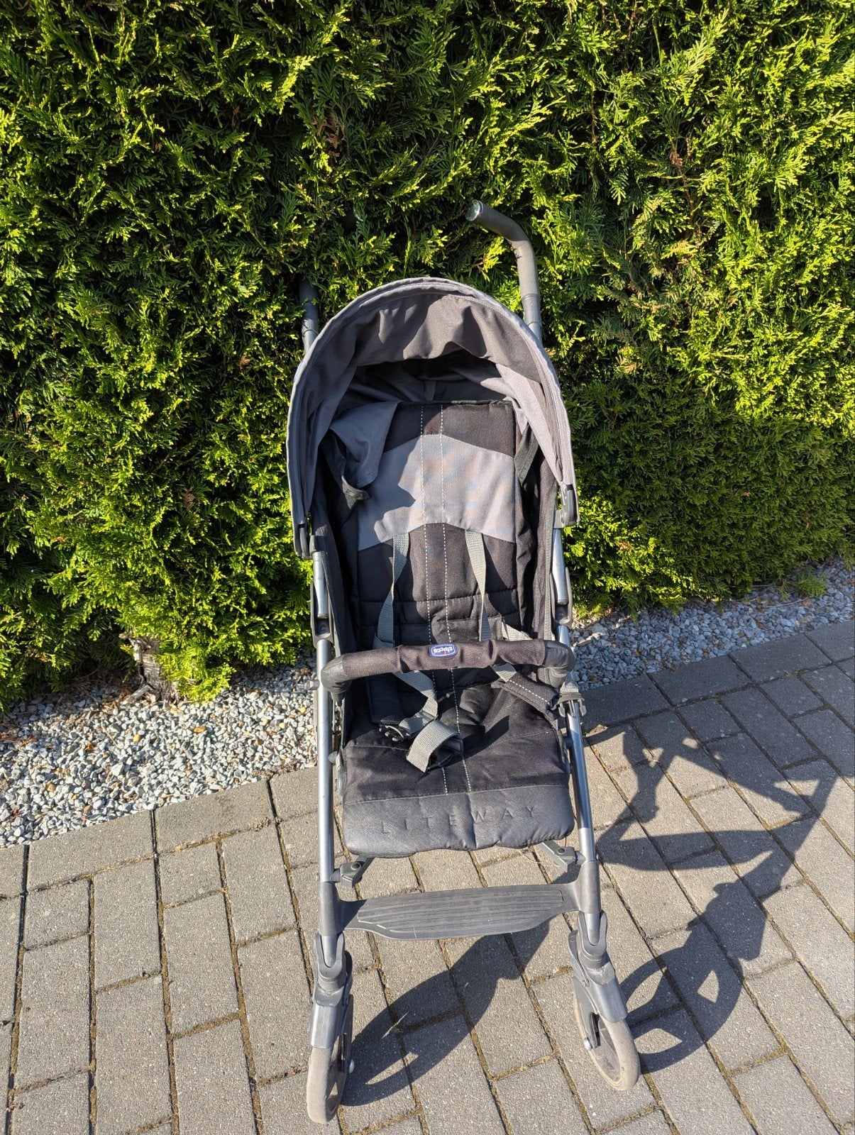 Kinder buggy, Ophalen, Verstelbare rugleuning