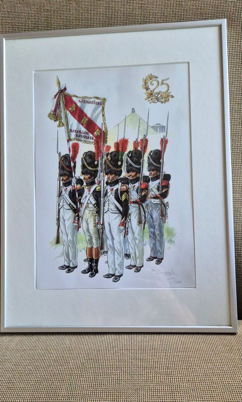 Porte-drapeau et Grenadiers du Bataillon Napoléon, Édition limitée, Enlèvement, Uniforms