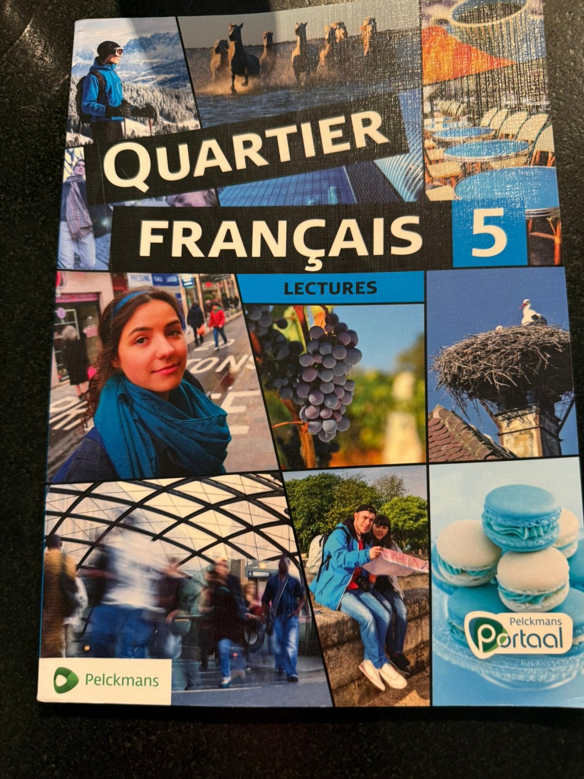 Boek quartier Francais 5 pelckmans, Boeken, Schoolboeken, Ophalen of Verzenden, Zo goed als nieuw