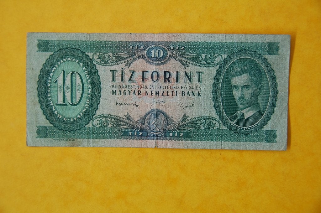 MAGYAR : 10 Forint 1949, Timbres & Monnaies, Envoi, Hongrie, Billets en vrac