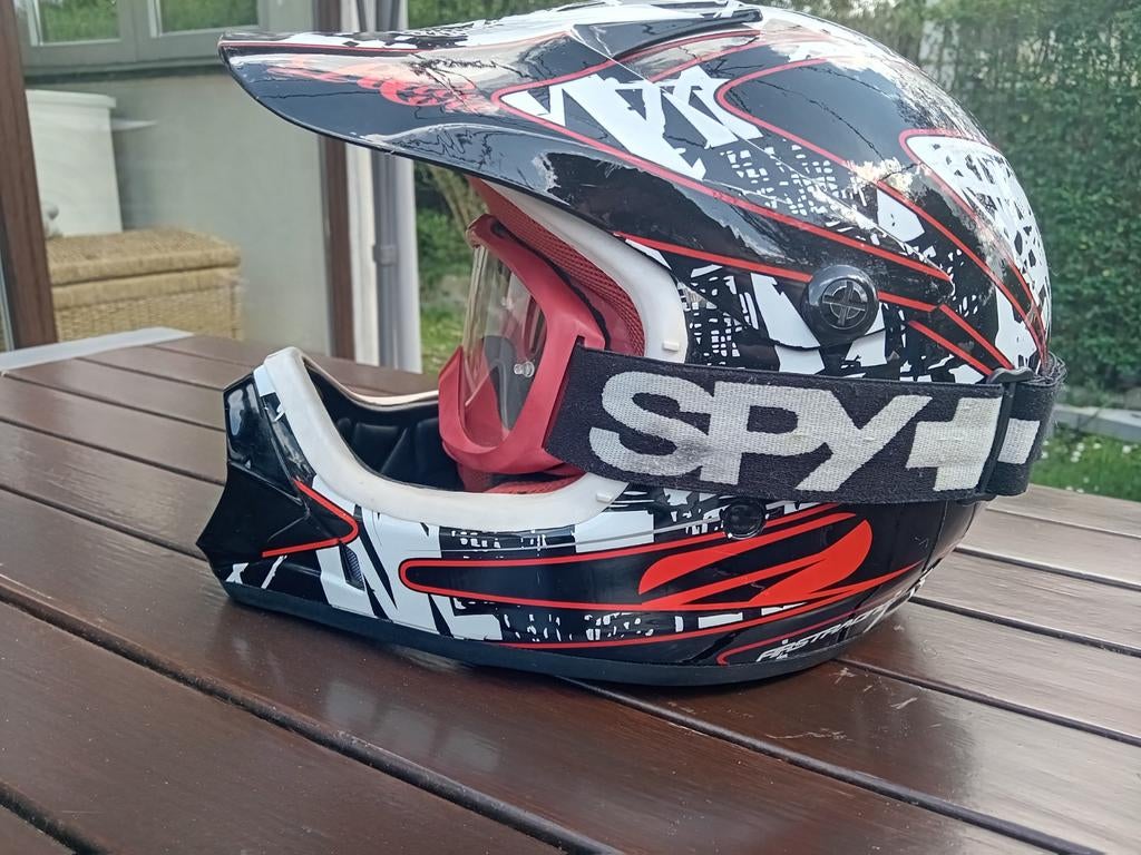 Casque motocross enfant, Enlèvement, M