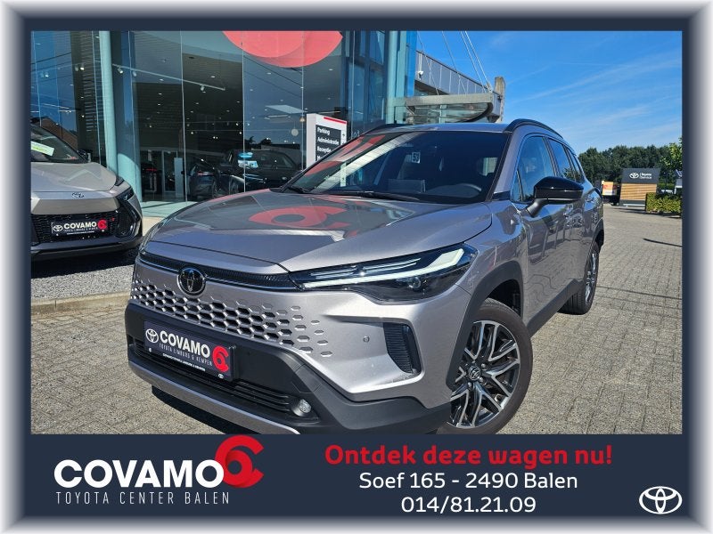 Toyota Corolla Cross SYLE/FACELIFT/1.8HYBRID/AUTOMAAT, Autos, Toyota, Argent ou Gris, Achat, Entreprise, Noir