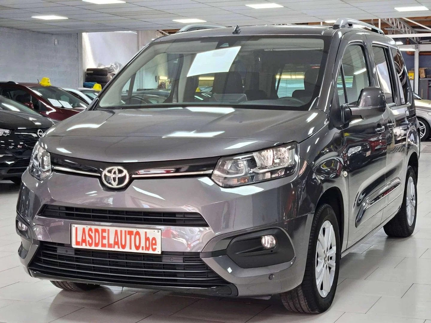 Toyota ProAce Verso City 1.2i Gps Bluetooth Carplay Android, Stof, Gebruikt, 1199 cc, Bedrijf