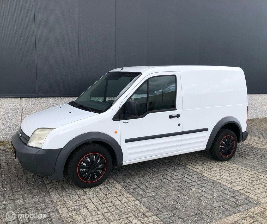 Ford Transit Connect T200S AIRCO LEES ADVERTENTIE !, Auto's, Bestelwagens en Lichte vracht, Stof, 4 cilinders, Wit, 1365 kg
