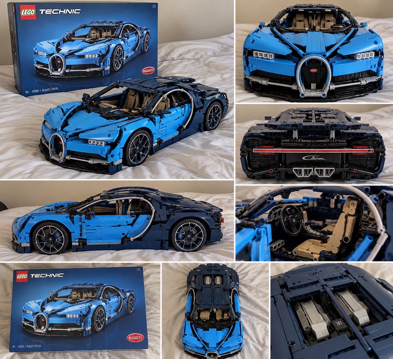 LEGO Technic Bugatti Chiron 42083, Envoi, Neuf
