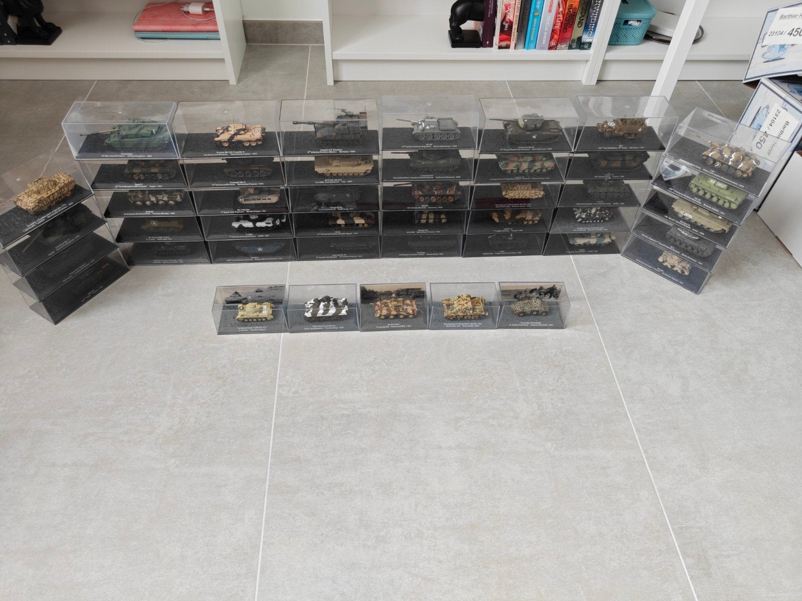 Altaya tankmodellen 1/72, Hobby en Vrije tijd, Ophalen, Zo goed als nieuw, 1:50 tot 1:144