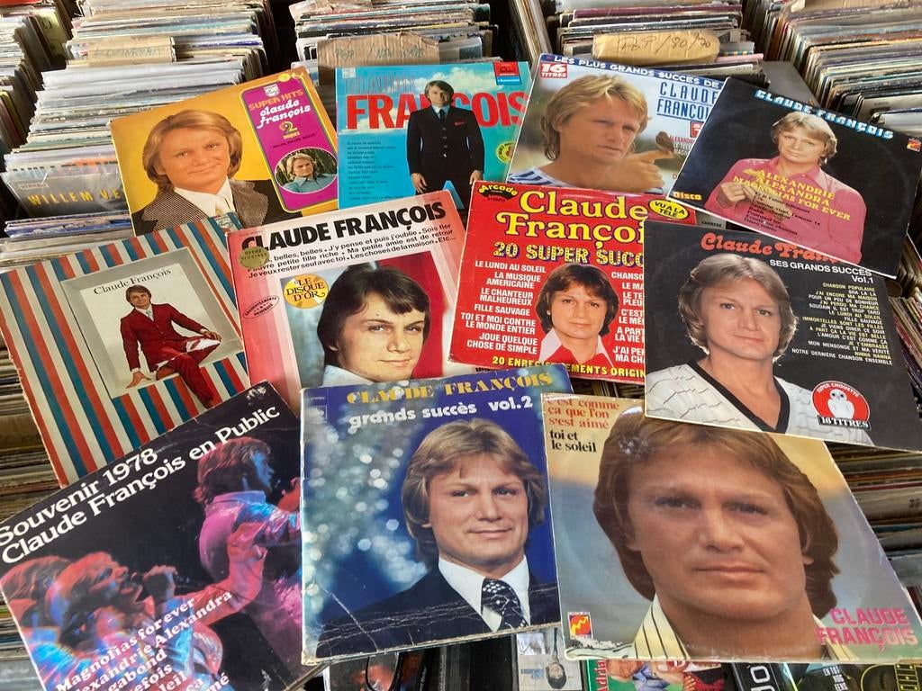 CLAUDE FRANCOIS 13 Lp’s samen, Cd's en Dvd's, Ophalen of Verzenden