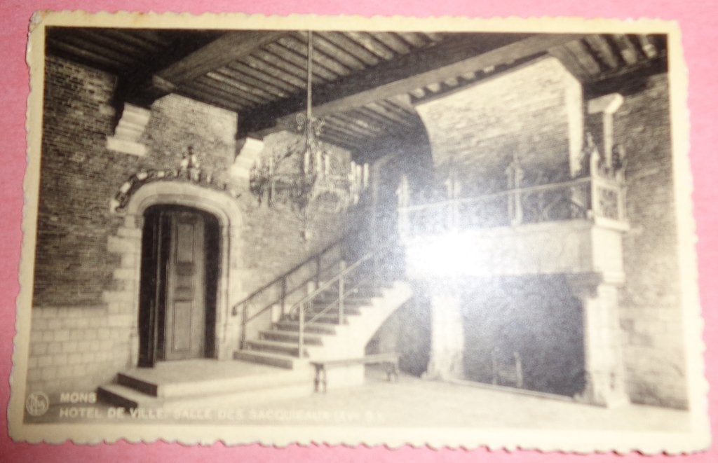 5 cp cartes postales originales de Mons, Enlèvement ou Envoi, Non affranchie, Hainaut