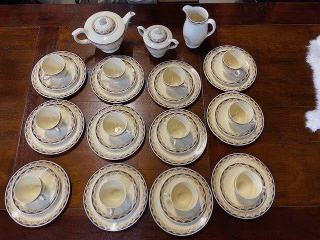 12-delig Engels koffieservies NEWHALL, Enlèvement