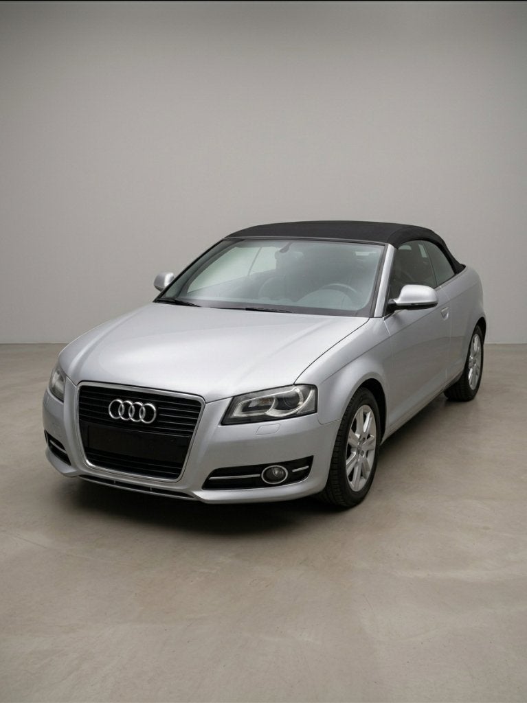 Mooie Audi A3 cabriolet, Autos, Achat, Cabriolet, Carnet d'entretien, Noir