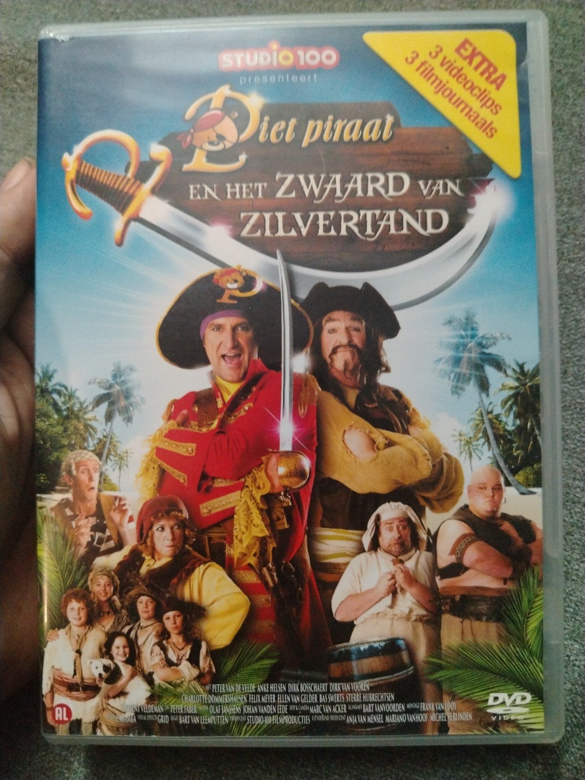 Piet Piraat – Het Zwaard van Zilvertand – DVD, Enlèvement, Aventure