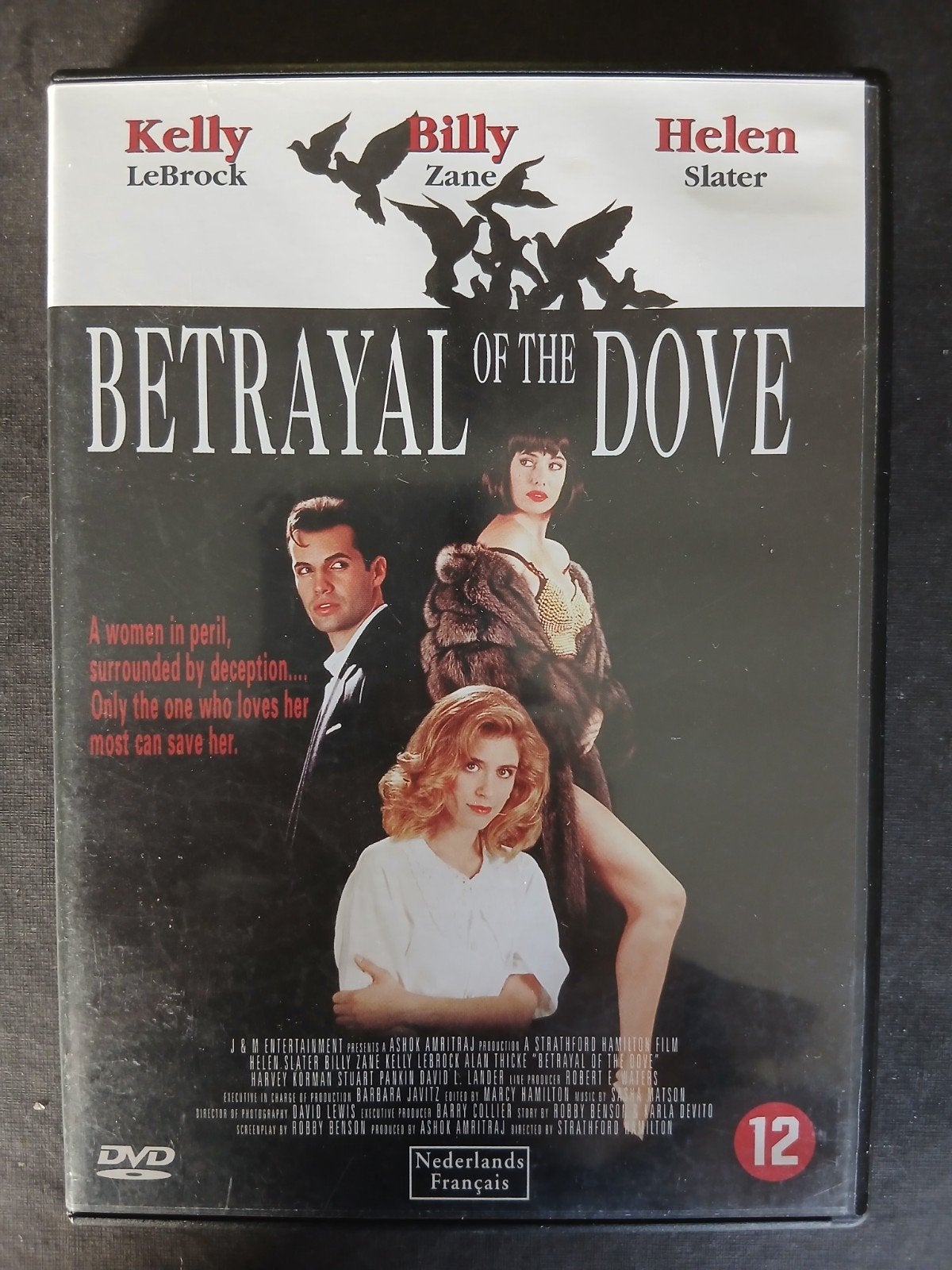 La trahison de la colombe (1993) Kelly LeBrock, Helen Slater, Anglais, À partir de 12 ans, Envoi, Néerlandais