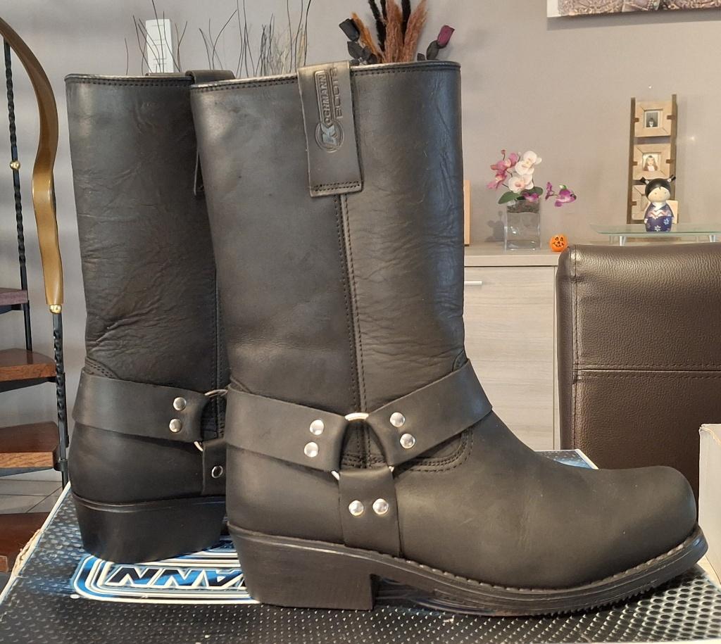 BOTTES MOTO Cruiser Style / biker Style, Bottes, Kochmann, Enlèvement, Neuf, avec ticket