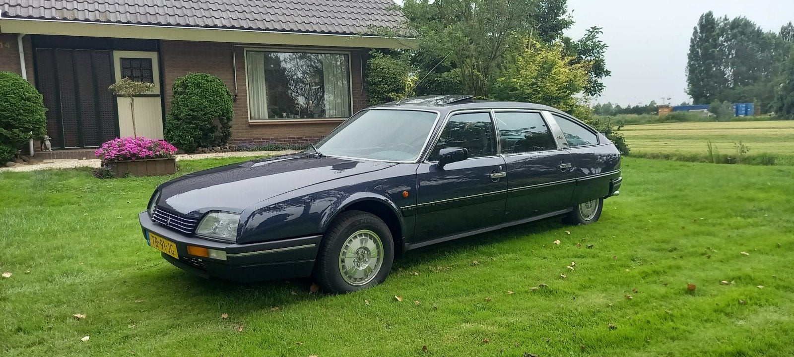 Citroën CX 2.5 Prestige AUT 1988 Blauw, Auto's, Citroën, Particulier, CX, Benzine, Berline, Blauw, Blauw, Ophalen