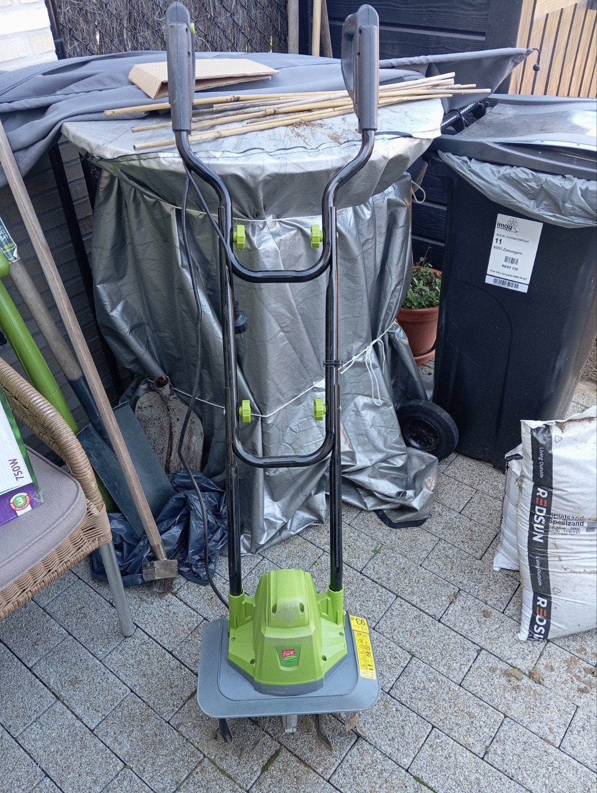 tuinfrees, Tuin en Terras, Ophalen