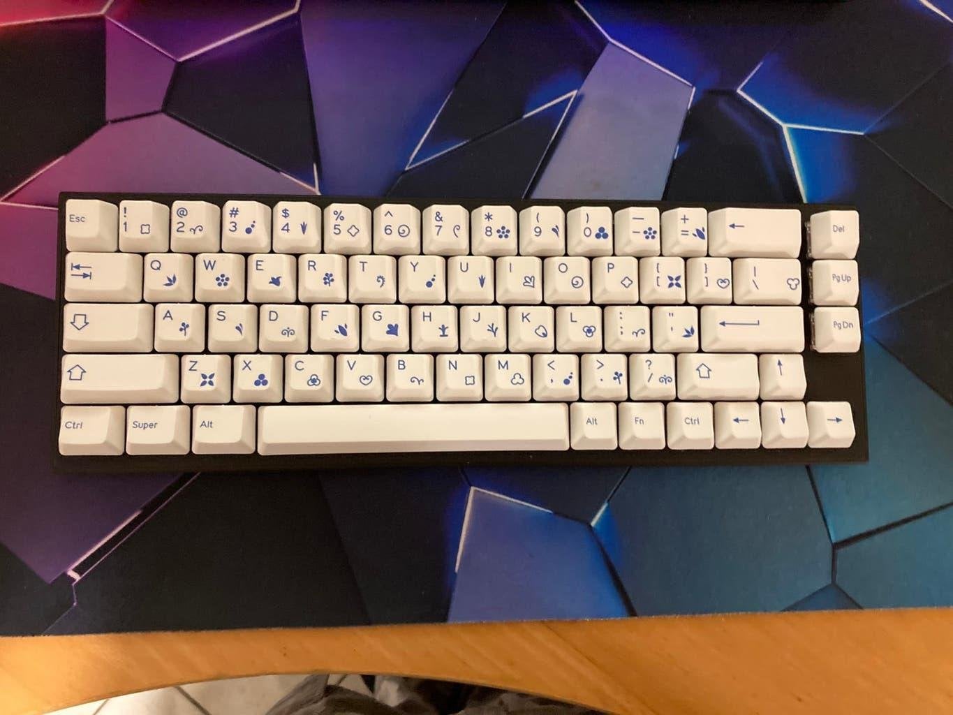 Xtrfy K5 Compact Custom Mechanical Gaming Keyboard 65%, Gaming toetsenbord, Ophalen of Verzenden, Zo goed als nieuw, CHERRY
