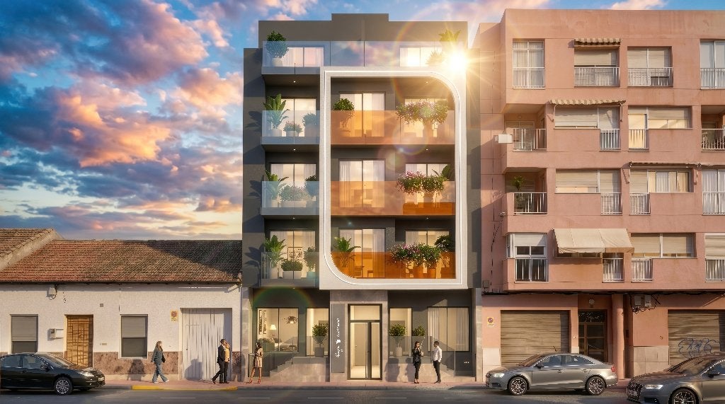 appartement neuf a vendre en espagne, Immo, 100 m², Campagne, Roldan Murcia, Appartement