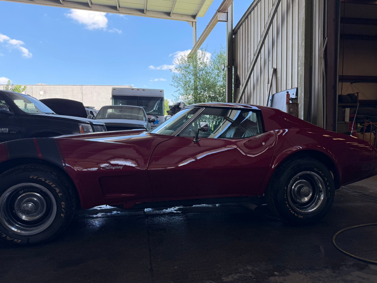 Corvette c3 stingray 1976, Auto's, Oldtimers, Automaat, Achterwielaandrijving, Chevrolet, Leder